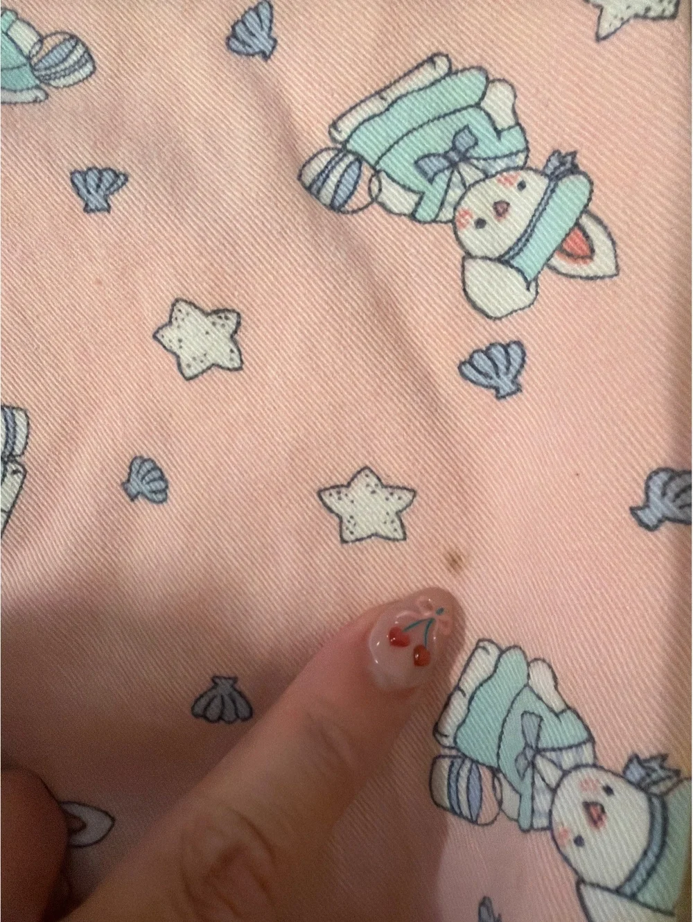 Vintage OshKosh B’Gosh Vestbak Beach Bunny Overalls 100% Cotton 2T